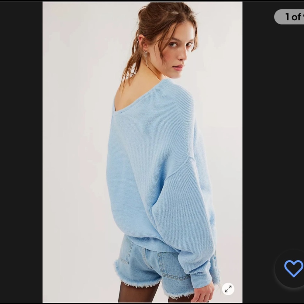 Free People Ottoman Check Sweater (size M)